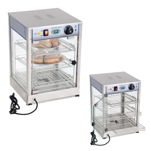 Witryna grzewcza ekspozycyjna 850W szerokość 35,5cm Witryna grzewcza ekspozycyjna 850W szerokość 35,5cm