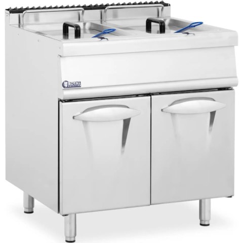 Frytownica gazowa podwójna z szafką propan / LPG / gaz ziemny 2 x 36 l 30 kW Frytownica gazowa podwójna z szafką propan / LPG / gaz ziemny 2 x 36 l 30 kW