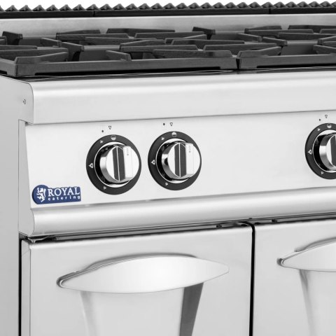 Kuchenka gazowa 4 palnikowa z szafką propan / LPG / gaz ziemny 14.3 kW Kuchenka gazowa 4 palnikowa z szafką propan / LPG / gaz ziemny 14.3 kW