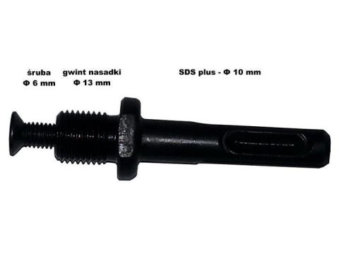GŁOWICA DO WIERTARKI ADAPTER SDS I KLUCZYK 1/2" GŁOWICA DO WIERTARKI ADAPTER SDS I KLUCZYK 1/2"