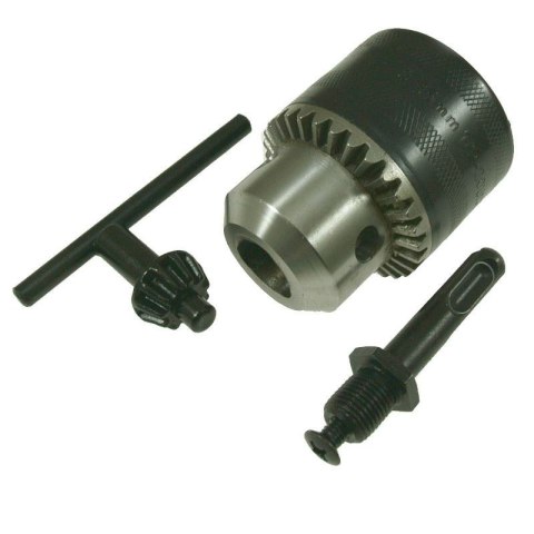 Głowica do wiertarki 16mm adapter SDS + kluczyk 1/2" Głowica do wiertarki 16mm adapter SDS + kluczyk 1/2"