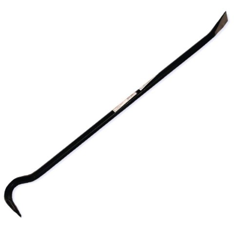 Łom do wyciągania gwoździ 600 x 14 mm budowlany breszka brecha łapka stal Łom do wyciągania gwoździ 600 x 14 mm budowlany breszka brecha łapka stal