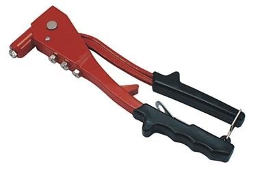 NITOWNICA RĘCZNA, CZTERY KOŃCÓWKI POD NITY 2.4, 3.2, 4, 4.8 mm NITOWNICA RĘCZNA, CZTERY KOŃCÓWKI POD NITY 2.4, 3.2, 4, 4.8 mm