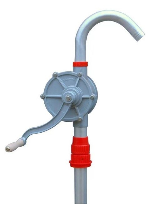 Pompa ręczna do ropy paliwa oleju nafty glikolu beczki na korbę ALU 30l/min Pompa ręczna do ropy paliwa oleju nafty glikolu beczki na korbę ALU 30l/min