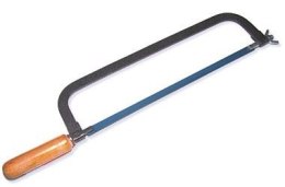 Piła ręczna do cięcia metalu drewna brzeszczot 300 mm z drewnianą rączką