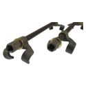 Ściągacz do sprężyn samochodowych 380mm HEAVY DUTY 2 szt