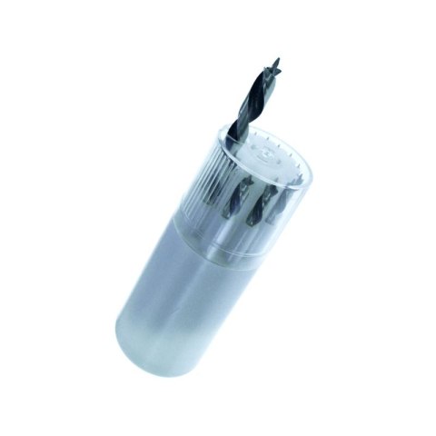 Wiertła do drewna, Komplet 3-10 mm, 11 sztuk Wiertła do drewna, Komplet 3-10 mm, 11 sztuk