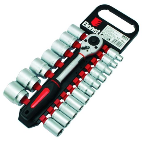 ZESTAW KLUCZY NASADOWYCH 8-32 mm 1/2" CV ZESTAW KLUCZY NASADOWYCH 8-32 mm 1/2" CV